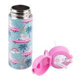 Oasis Kids Insulated Stainless Steel Drink Bottle 550ml - Pink Cadillac