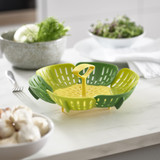 Joseph Joseph Bloom Folding Steamer Basket - Green