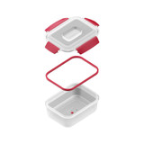 Joseph Joseph Nest Lock Rectangle Container Set 4-Pack 1.1L - Red