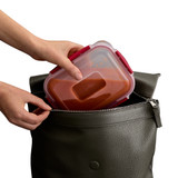 Joseph Joseph Nest Lock Rectangle Container Set 4-Pack 1.1L - Red