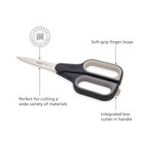 Joseph Joseph PlusCut Scissors with Integrated Box Cutter