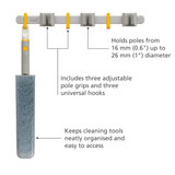 Joseph Joseph CleanTech Cleaning Tool Rail