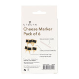 Urburn Cheese Markers - 6 Pack