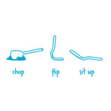 Dreamfarm Chopula Chopping Spatula - Blue