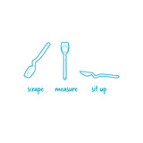 Dreamfarm Supoon Scraping Spoon - Red