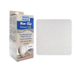 White Magic Non-Slip Shower Mat Square - Cream