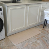 White Magic Non-Slip Shower Mat Large - Latte