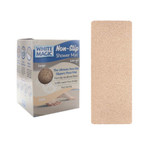 White Magic Non-Slip Shower Mat Large - Latte