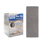 White Magic Non-Slip Shower Mat Large - Platinum