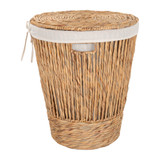 Howards Water Hyacinth Laundry Hamper - Round