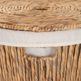 Howards Water Hyacinth Laundry Hamper - Round