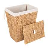 Howards Water Hyacinth Arrow Weave Laundry Hamper - Rectangle