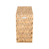Howards Water Hyacinth Laundry Hamper - 2 Compartment
