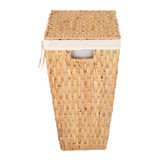 Howards Water Hyacinth Braided Weave Laundry Hamper
