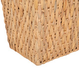 Howards Water Hyacinth Braided Weave Laundry Hamper