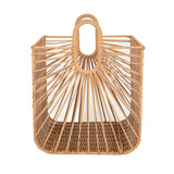 Howards Poly Rattan Open Weave Basket Large - Natural