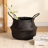 Howards Seagrass Belly Basket - Black