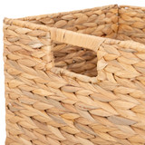 Howards Water Hyacinth Foldable Cube Basket
