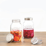 Kilner Glass Fermentation Jar Set of 2 - 1 Litre