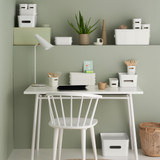 SmartStore Compact Storage Box Slim - White