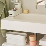 SmartStore Compact Storage Box Lid Slim - White