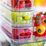 SmartStore Compact Storage Box Lid Slim - Clear
