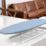Williamsware Foldaway Tabletop Ironing Board with Iron Rest - White