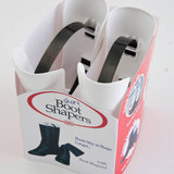 Short Boot Shapers - White
