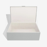 Stackers Large Storage Box with Lid - Pebble Grey