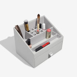 Stackers Classic Tiered Makeup Organiser - Pebble Grey