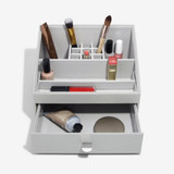 Stackers Classic Tiered Makeup Organiser - Pebble Grey