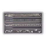 Jewellery Stax Necklace Organiser Tray - Grey