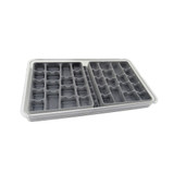 Jewellery Stax 36 Compartment Organiser Tray - Grey