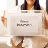 Acrylic Document Organiser