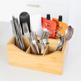 Bamboo Caddy with Handle