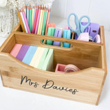 Bamboo Caddy with Handle