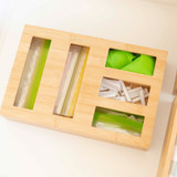 Bamboo Sandwich Bag Organiser