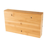 Bamboo Food Wrap Dispenser with 3 Inserts