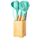 Bamboo Utensil Holder