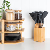 Bamboo Utensil Holder