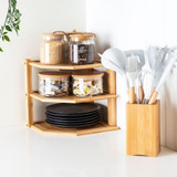 Bamboo Utensil Holder