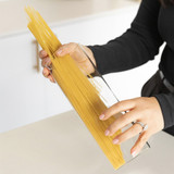 Glass Pasta Jar 1.5L with Bamboo Lid - Tall Square