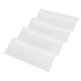 Acrylic Herb & Spice Jar Drawer Organiser - 4 Pack