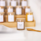 Glass Herb & Spice Jar 75ml with Bamboo Lid - Round