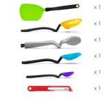 Dreamfarm Ultimate Set of the Best Utensils - Party Mix Colours