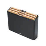Joseph Joseph Folio Bamboo 3 Piece Chopping Board Set - Black