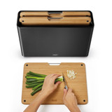 Joseph Joseph Folio Bamboo 3 Piece Chopping Board Set - Black