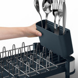 Joseph Joseph Extend Slim Stainless Steel Expandable Dish Rack - Grey