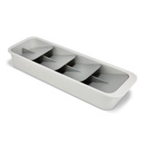 Joseph Joseph DrawerStore Compact Tiered Cutlery Organiser - Stone