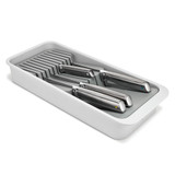 Joseph Joseph DrawerStore 2-Tier Compact Knife Drawer Organiser - Stone